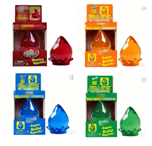 Jouets sensoriels anti-stress en forme de goutte d'eau, cube agréable à presser avec paillettes, super solides, pour enfants et adultes - Product Image 2