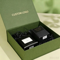 Scatola di Lusso Personalizzata a Forma di Libro con Chiusura Magnetica, Confezione Regalo in Carta per Cosmetici, Design all'Ingrosso