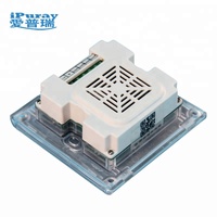 Interruptor de Luz Inteligente de Pared con Pantalla Táctil de Vidrio WiFi de 4 Canales Independientes, Control Remoto por Aplicación y Temporizador