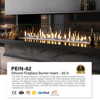 Cheminée à bioéthanol à allumage manuel OEM, brûleur à éthanol, cheminée à flamme réelle pour maison, appartement, hôtel, projet