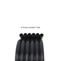 Mesin cetak tinta 6 baris hitam Harga bagus pabrik grosir tabung tinta UV plastik untuk cetak 5113 i3200
