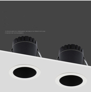 Nouveau 3W 5W 7W 30mm 40mm 50mm 60mm Mini projecteur <span class=keywords><strong>LED</strong></span> encastré caché anti-éblouissement plafonnier - Product Image 4