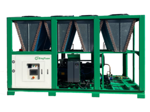 Plastik enjeksiyon kalıplama için suudi arabistan için enerji tasarrufu 100 HP invertör hava soğutmalı vida soğutucu özel tasarım - Product Image 4