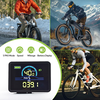 Ordinateur de vélo, compteur de vitesse LCD pour vélo électrique, affichage pour vélo de route, accessoires, kit de conversion de vélo, étanche IP67, montage sur guidon