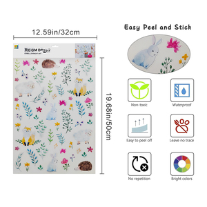 Carta da parati adesiva <span class=keywords><strong>per</strong></span> la decorazione domestica all'ingrosso di <span class=keywords><strong>fiori</strong></span> da parete <span class=keywords><strong>adesivi</strong></span> <span class=keywords><strong>adesivi</strong></span> da parete in vinile - Product Image 5