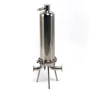SUS304 stainless steel liquid filter housing for Final filtration for reagent-grade aggressive solutions