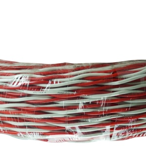 Câble électrique flexible RVS, tailles 2x0.75, 2x1.0, 2x1.5, couleurs rouge, bleu, rouge, noir pour câblage de système PA, installation facile dans les conduits - Product Image 1