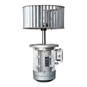 2200W/1400r/min En Aluminium Four de Refusion Machine Expérimentale Moteur Haute Température moteur à arbre Long