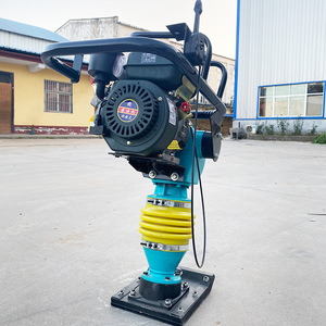 Compactador de Suelo Vibratorio a Gasolina con Motor de 5.0-6.5HP, Fácil Mantenimiento, Uso en Construcción - Product Image 5