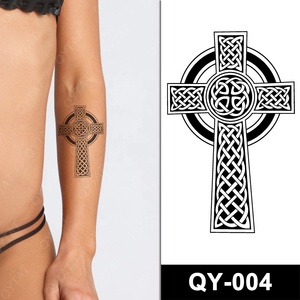 Tatuajes Temporales de <span class=keywords><strong>Cruz</strong></span> Pequeños, Resistentes al Agua, para Mujeres y Hombres, Venta al Por Mayor - Product Image 5