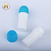 Vente en gros de contenants de déodorant en PP de 50 ml avec bouchon à vis pour lotion, huile essentielle, parfum et soins de la peau