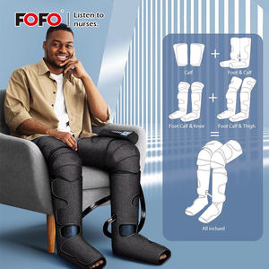 Masajeador de Piernas por Compresión de Aire, 6 Cámaras, Presión de 60-160 mmHg, Control de Tiempo, para Alivio del Dolor de Pies/Rodillas y Varices - Product Image 5