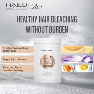 स्थायी बाल ब्लीच पाउडर और डेवलपर प्राकृतिक बाल ब्लीच पाउडर के साथ प्राकृतिक बाल ब्लीच पाउडर - Product Image 5