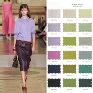Filé à anneaux teint écologique haute ténacité 2/48 Printemps-Été, 92% Lyocell 8% Soie mélangée, <span class=keywords><strong>fibre</strong></span> <span class=keywords><strong>naturelle</strong></span> douce pour la peau - Product Image 3