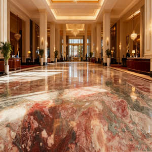 Tavolino da Terra <span class=keywords><strong>in</strong></span> <span class=keywords><strong>Marmo</strong></span> Rosa Quattro Stagioni <span class=keywords><strong>in</strong></span> Pietra Naturale - Product Image 6