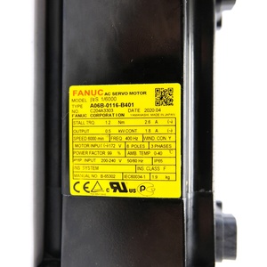 Original FANUC A06B-0116-B401 for Machine Tool Automation Equipment for CNC Machine Servo Motor Alpha Series CNC Axis Motor - Product Image 2