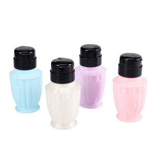 Botella Dispensadora con Bomba en Forma de Flor de 200 ml, Botella de Presión para Limpiador de Esmalte de Uñas - Product Image 5