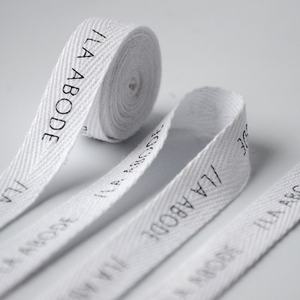 Ruban en jute et lin en gros, rouleau de ruban à friser imprimé avec logo, ruban d'emballage cadeau élégant et naturel - Product Image 5