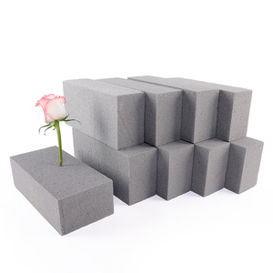 YiLiang 20 pièces de <span class=keywords><strong>mousse</strong></span> florale carrée <span class=keywords><strong>verte</strong></span> fraîche pour fleurs séchées, plantes décoratives en argile et boue florale pour Noël - Product Image 4