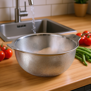 Passoire en acier inoxydable Zwilling 30 cm, maille fine, pour usage en cuisine - Product Image 3