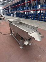 Tamiseur vibrant linéaire à un seul étage pour poudres chimiques, scellé, facile à nettoyer, en acier inoxydable, avec moteur 220V/380V
