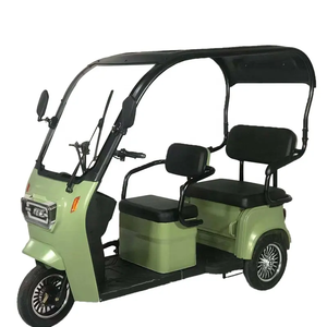 Tricycle électrique pour passagers, vélo à trois roues pour adultes, scooter électrique, <span class=keywords><strong>taxi</strong></span> avec toit - Product Image 2