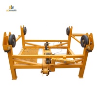 Ensemble de rouleaux de guidage pour poulie de grue à tour, poulie à câble en nylon, chariot de poulie, pièces de rechange pour grue à tour