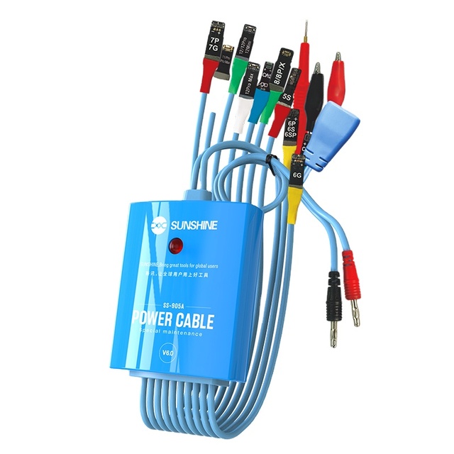 Sunshine Ss-905aMobile Phone Battery Boot Repair Line Dc Power Supply for Iphone 5s-12 Sam Series Power Boot Control Line Cable
