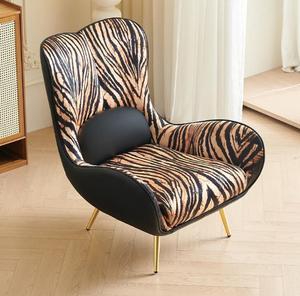 Sofá de diseño italiano silla red Wabi Sabi cookie silla balcón sala de estar dormitorio Silla de ocio - Product Image 2