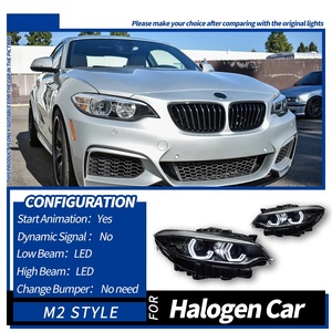 Applicable aux modèles BMW Série <span class=keywords><strong>2</strong></span> F22/F23 de 2014 à 2021, phares en forme de cuillère 218220M2 "Thunderbolt", ensemble LED complet haut de gamme - Product Image 5