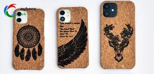 Raybone Écologique Personnalisé en Gros Recyclé Naturel <span class=keywords><strong>Bois</strong></span> Liège Téléphone Cas Vente à Chaud Mobile Téléphone Couverture Shell - Product Image 2