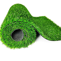 Gazon synthétique haute densité anti-UV personnalisé gazon artificiel vert pour tapis, faux aspect naturel, pour toit, balcon