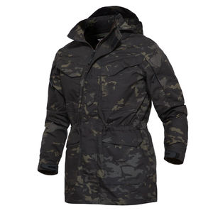 Praetorian M65 Trench-Coat pour homme Veste extérieure camouflage rigide pour les amateurs de randonnée PLY-16 Coat - Product Image 4