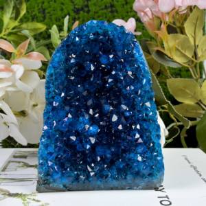 Cristal Azul Aura, Clúster de Cuarzo Natural, Gema Curativa, Espécimen Mineral, Decoración para el Hogar, Piedra Energética Reiki, Venta al por Mayor - Product Image 4