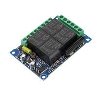 Interrupteur récepteur de module relais à 4 canaux AC 85-265v 315 433Mhz pour ouvre-porte et éclairage