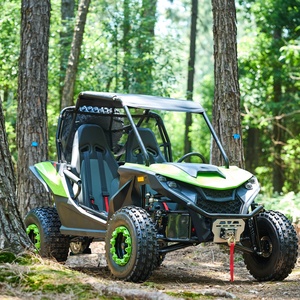 Kart à pédales tout-terrain haute performance Funrun 180cc 4 temps à transmission par chaîne pour adultes, moteur essence 8,7 kW, essieu en alliage durable, frein à disque arrière - Product Image 6