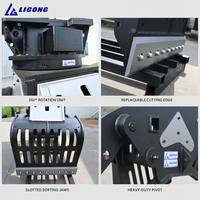 Grappin de tri de ferraille pour excavatrice, grappin hydraulique robuste pour ferraille, 13-25 tonnes, démontage de voitures, recyclage de métaux, prix usine