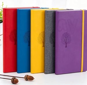 Libreta de Notas Personalizada con Logotipo 2026 2027, Tapa Dura de Cuero PU A5 B6, Libreta con Contraseña - Product Image 1