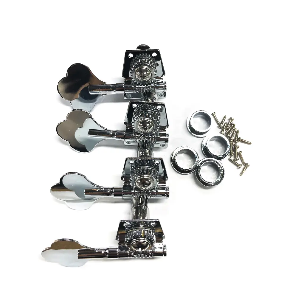 Wholesale factory price silver metal electric guitar tuning pegs bass guitar string tuning pegs