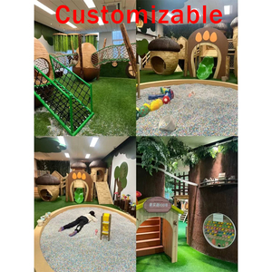 Equipo de Juegos Interior para Niños, No Tóxico y Suave, con Paredes de Escalada Interactivas y Juegos de Movimiento - Product Image 5