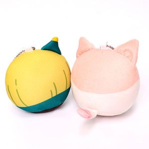 Custom Squeaky Plush <b>Keychain</b> Personalized Squishy Beanbag <b>Fidget</b> Toy Stress Relief Bag Charm Bulk Wholesale Promo Gift Boutique - Product Image 4