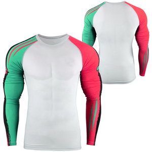 Custom Made Rash Guards High Quality BJJ MMA Men Rash guard High Quality Custom Men Rash guard Long Sleeves <b>Compression</b> <b>Shirts</b> - Product Image 1