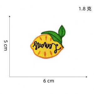 Hot Sale Summer Style Embroidered Iron on Sun Glass Beach Bum rainbow Vase Patch for Clothes Bag Decoration - Product Image 5