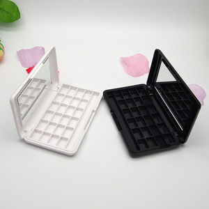 Empty 24 Color Eyeshadow Palette Plastic Makeup Organizer For Lipstick Sample <b>Storage</b> And DIY Paint <b>Box</b> Packaging <b>Material</b> - Product Image 4