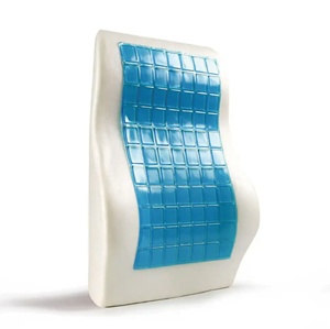 JYM Cuscino in Memory Foam regolabile in Memory foderato con fodera in Mesh 3D comodo cuscino <span class=keywords><strong>per</strong></span> sedia da ufficio allevia il <span class=keywords><strong>mal</strong></span> <span class=keywords><strong>di</strong></span> <span class=keywords><strong>schiena</strong></span> - Product Image 4