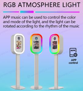 2025 अच्छी गुणवत्ता वाले पोर्टेबल फोटो बूथ dslr फोटोबूथ मशीन आईपैड व्यवसाय शुरू के लिए रिमोट लाइट कंट्रोल के साथ - Product Image 4