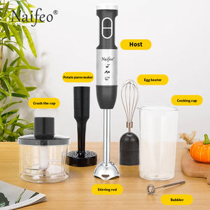 Mixeur plongeant à vitesse variable 400W en acier inoxydable 304 avec moteur CE 220V, pour la préparation de nourriture pour bébé, de smoothies et de soupes à la maison - Product Image 2