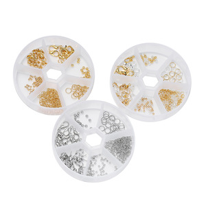 <b>DIY</b> Jewelry Making <b>Kit</b> With Pliers Beading Rings Wire And Clasps For Handmade Accessories Crafting Tools Middle Size - Product Image 5