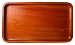 ถาดเสิร์ฟไม้ทรงสี่เหลี่ยมที่มีดีไซน์ขนาดใหญ่และใช้งานได้หลากหลายเหมาะสำหรับการแสดงเครื่องดื่มและอาหารในโรงแรม - Product Image 5