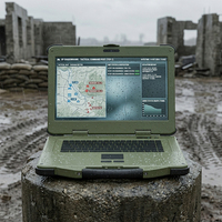 ODM OEM Nuovo Laptop Industriale Robusto da 15,6 Pollici Pronto per l'AI, 4G GPS IP65 Impermeabile, Display Intel, Windows 10/11, Durevole, Disponibile